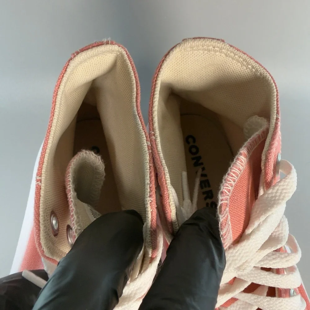 Converse Chuck Taylor All Star Move Platform Women 6 Hi Top Sneaker Pink Lace Up